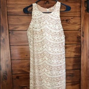Lace mini dress